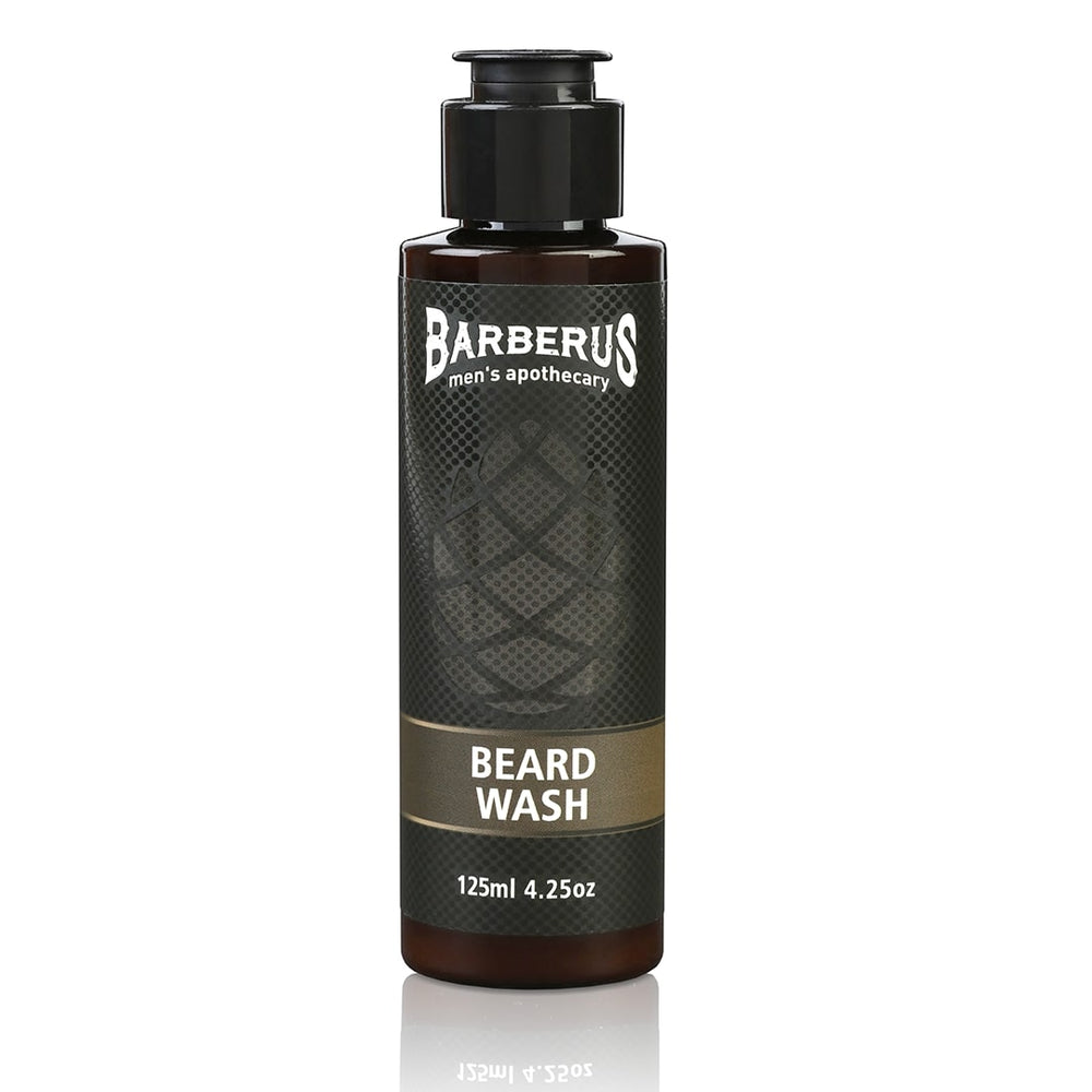 BEARD WASH BARBERUS מוצרי טיפוח לגבר ברבריוס
